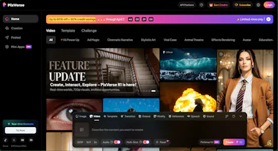 PixVerse V6 畫廊圖片