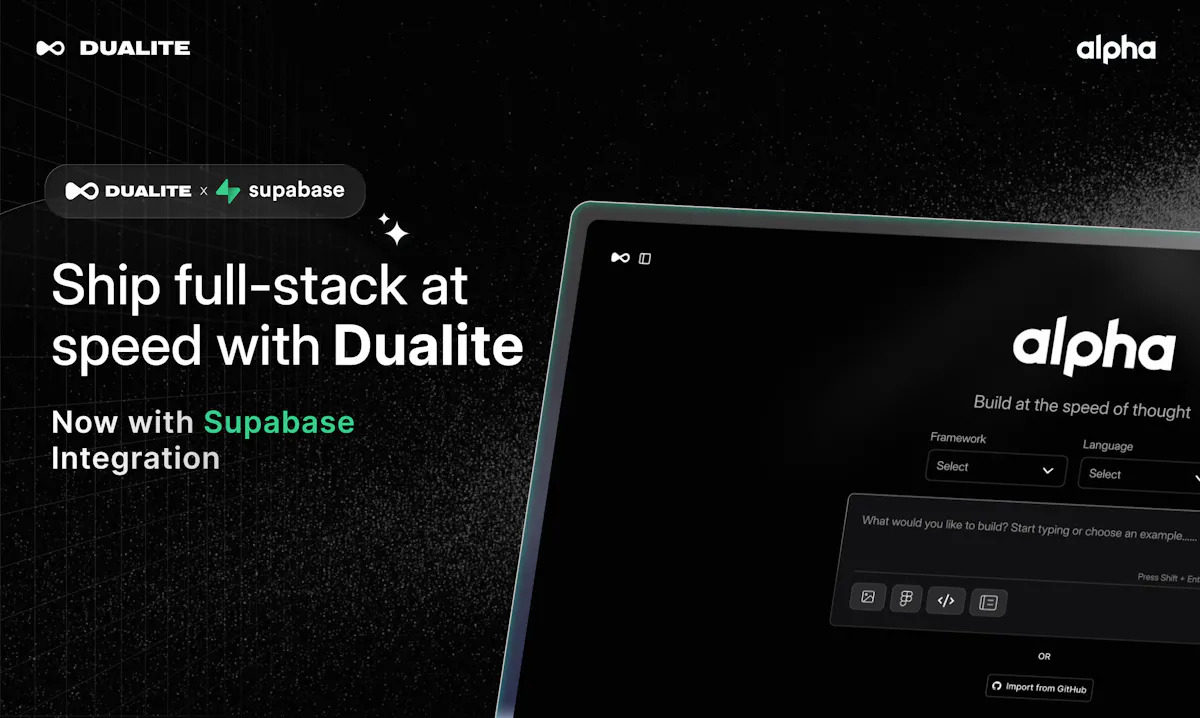 Dualite x Supabase