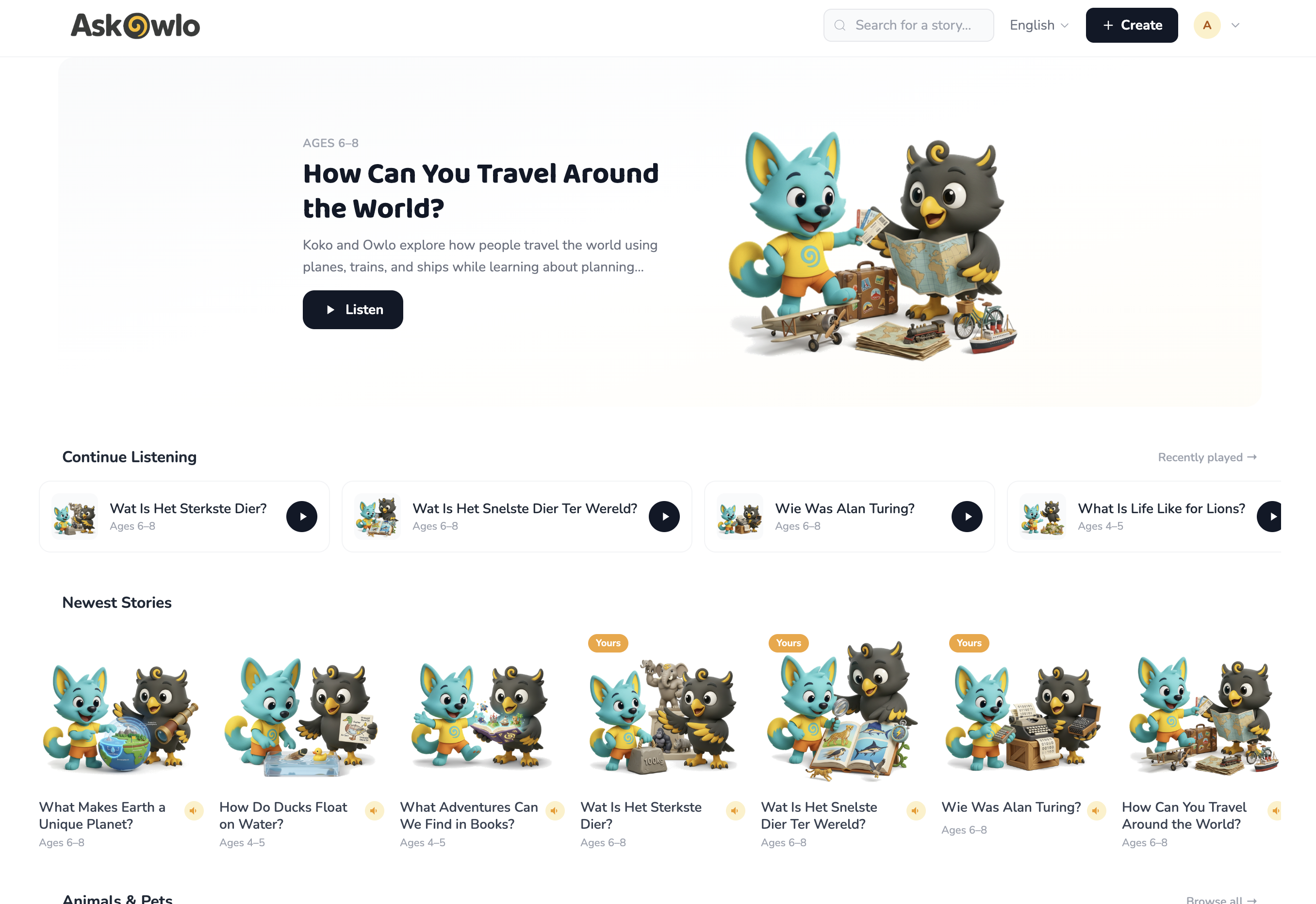 AskOwlo (NotebookLM for Kids) gallery image