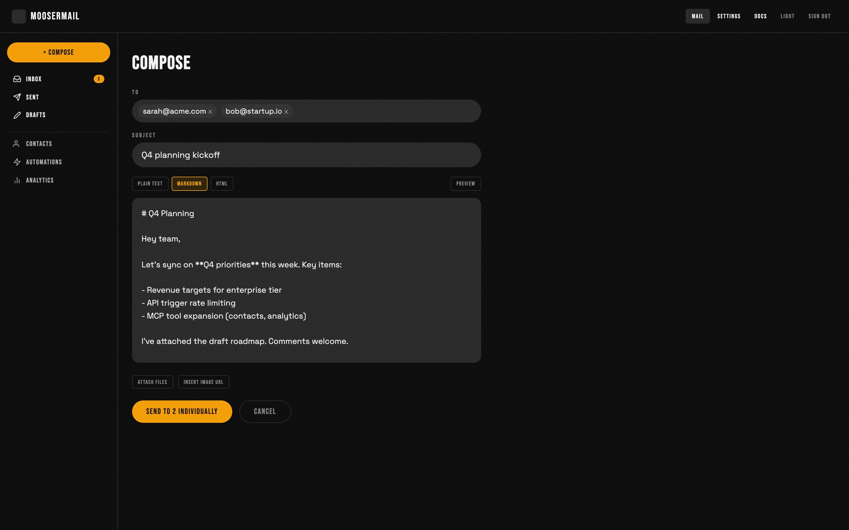 Moosermail gallery image