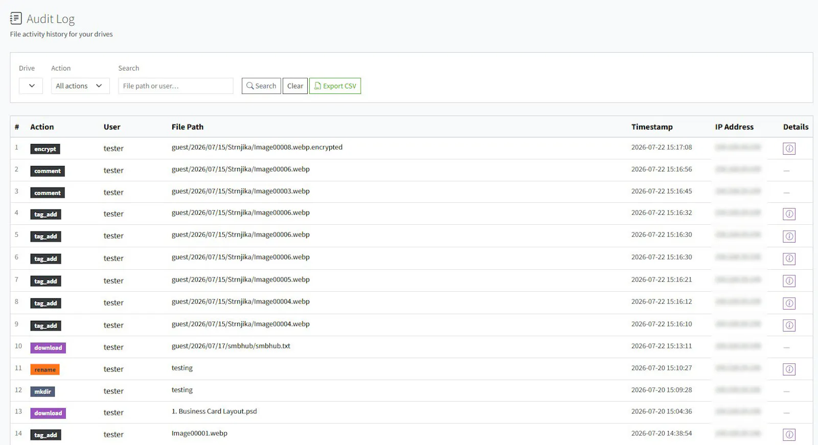 Veledrive screenshot 2