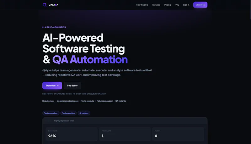 Qalyxa screenshot 1