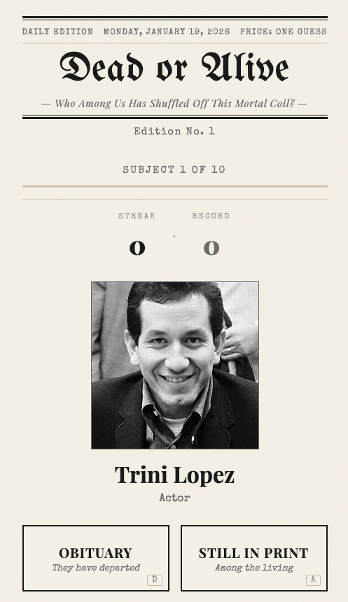 Dead or Alive gallery image