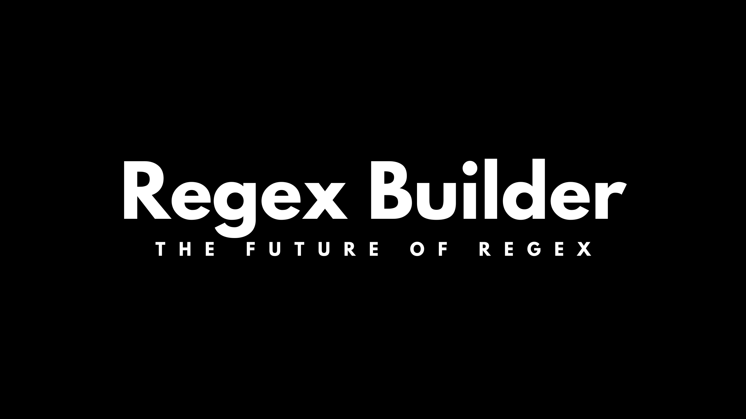 RegexBuilder