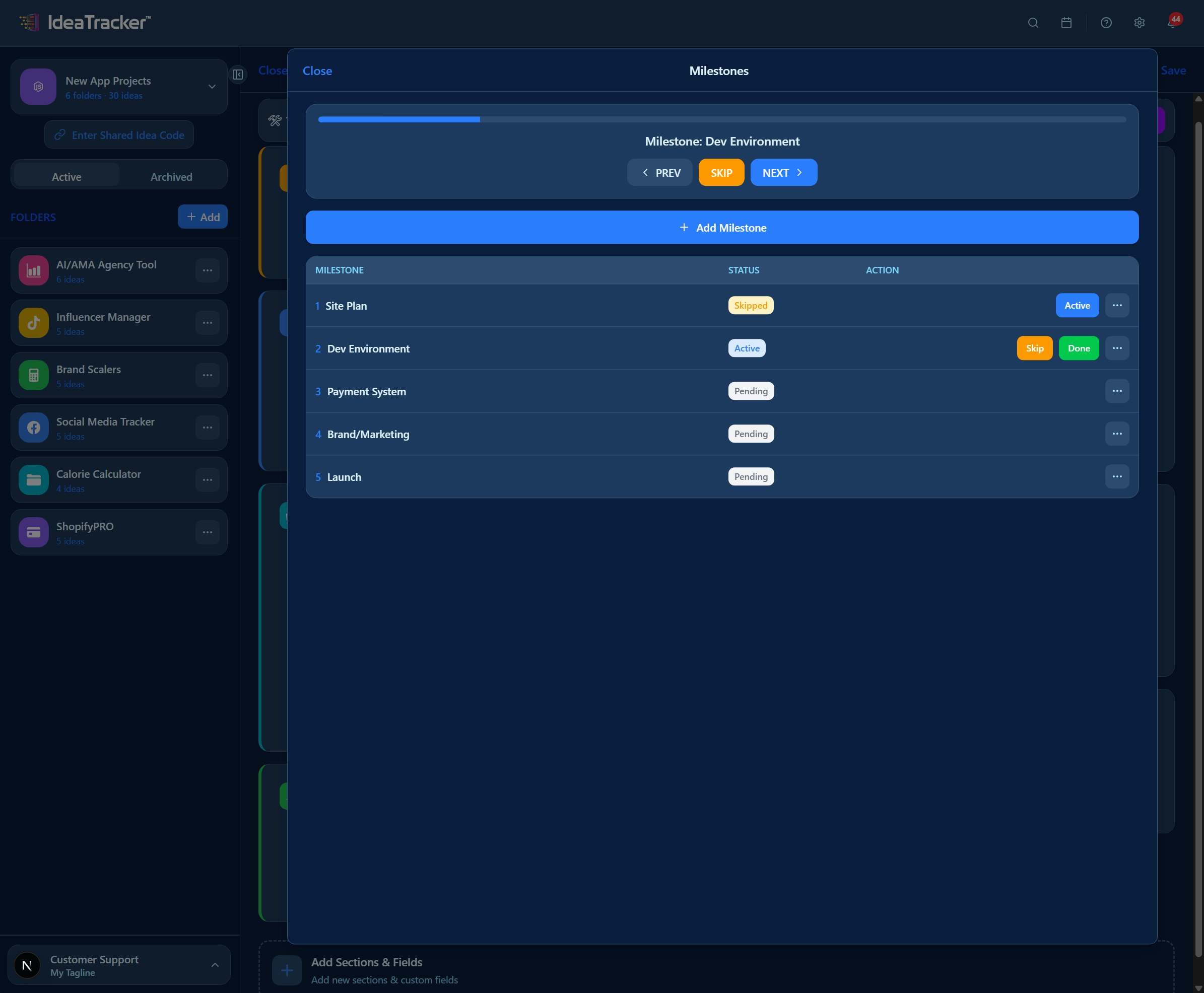 IdeaTracker gallery image