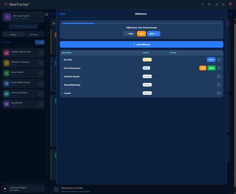 IdeaTracker screenshot 10