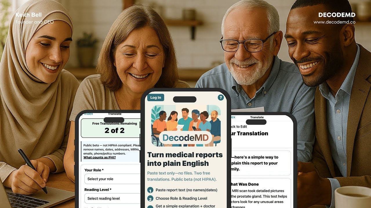 DecodeMD: Medical Report Translator gallery image