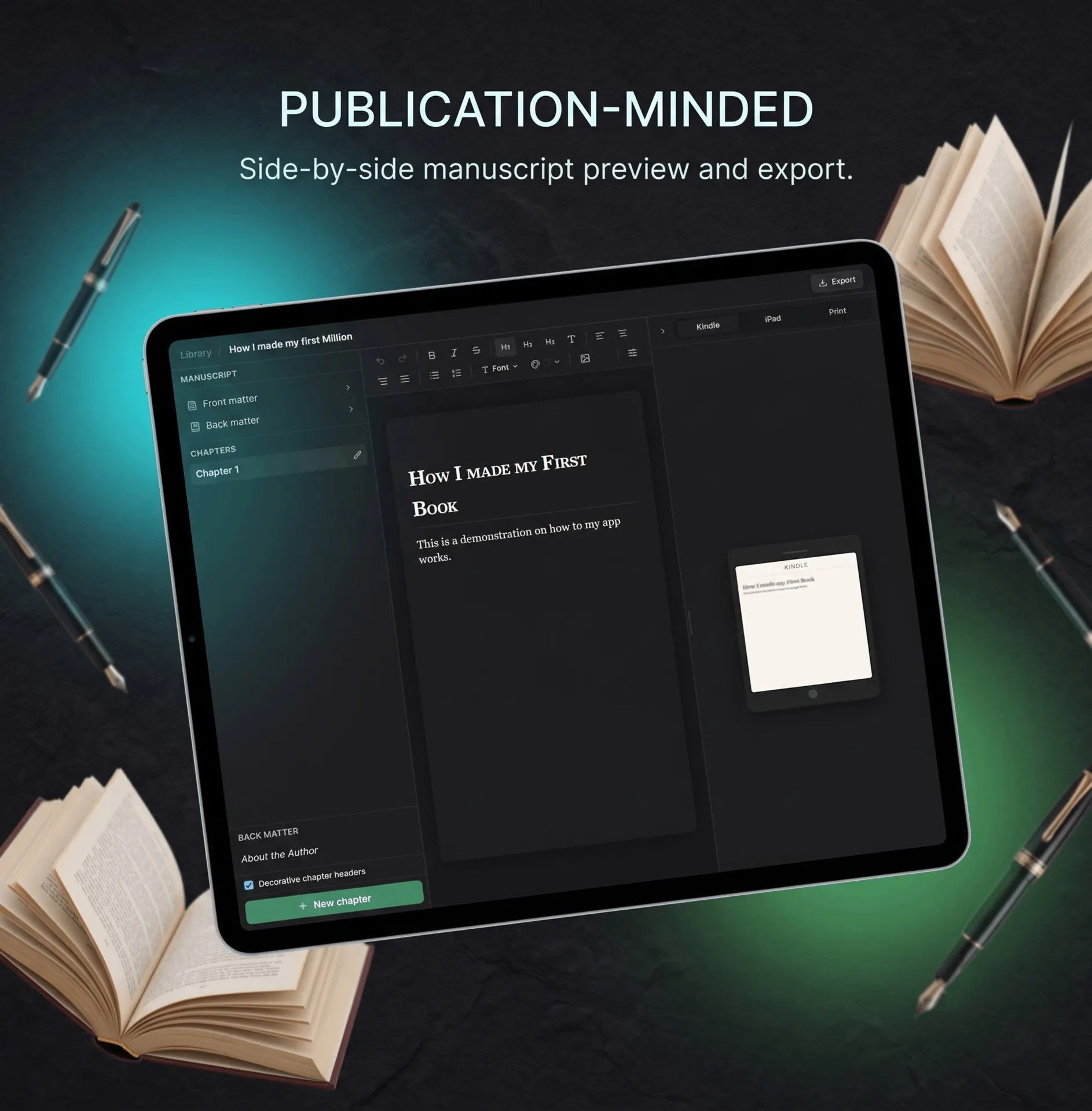 Scripta: Book & Novel Writer gallery image