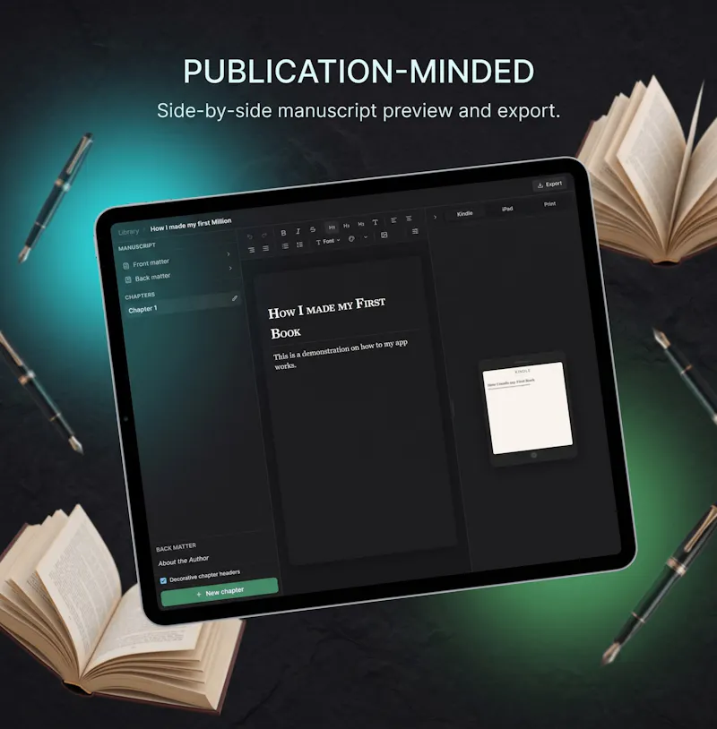 Scripta: Book & Novel Writer screenshot 8