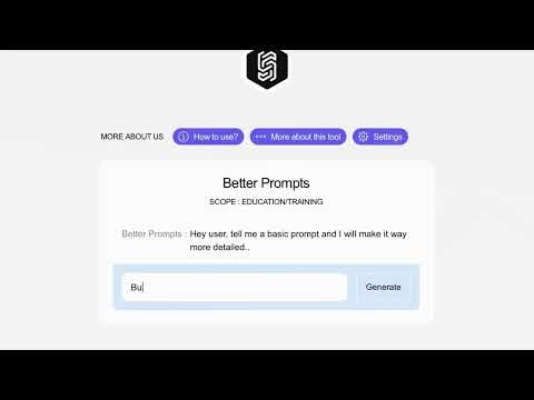 startuptile Better Prompts -Supercharge your regular GPT prompts 