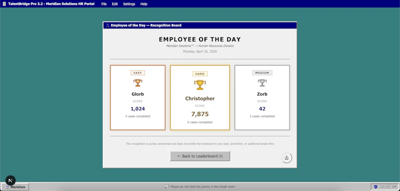 Meridian Corp screenshot 4