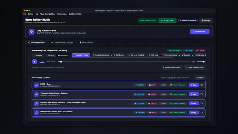 StemSplitter Studio screenshot 2