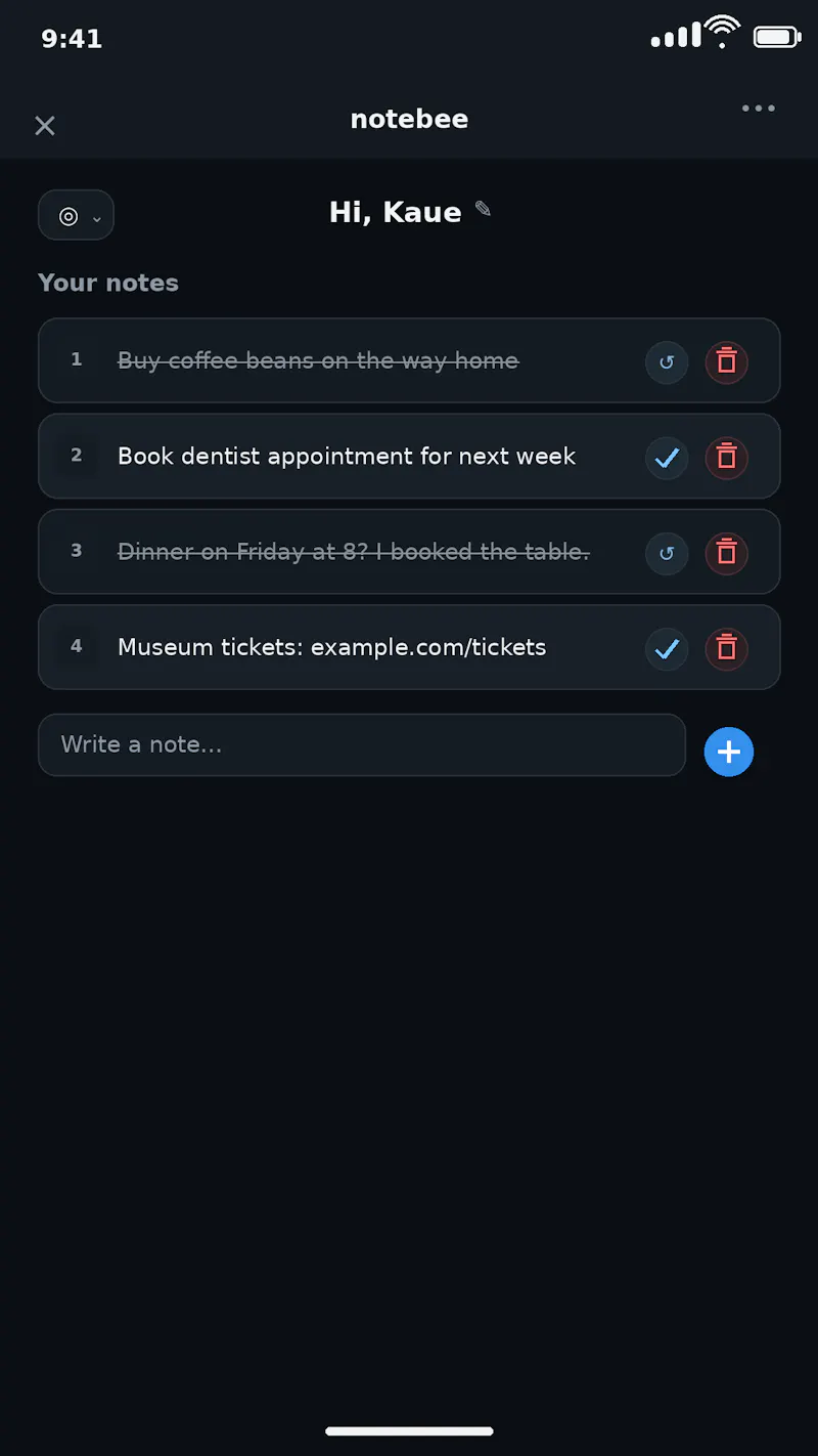 notebee screenshot 3