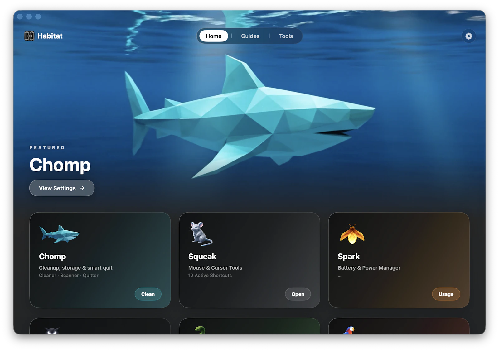 Habitat v0.1 screenshot 1