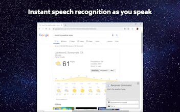 Hey Buddy - Chrome Voice Assistant gallery image