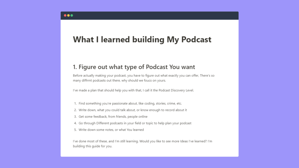 Indie Podcasting Kit gallery image