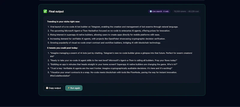 SwarmSeller screenshot 5