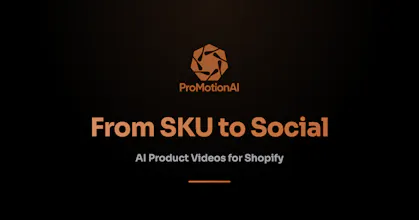 ProMotionAI: From SKU to Social gallery image