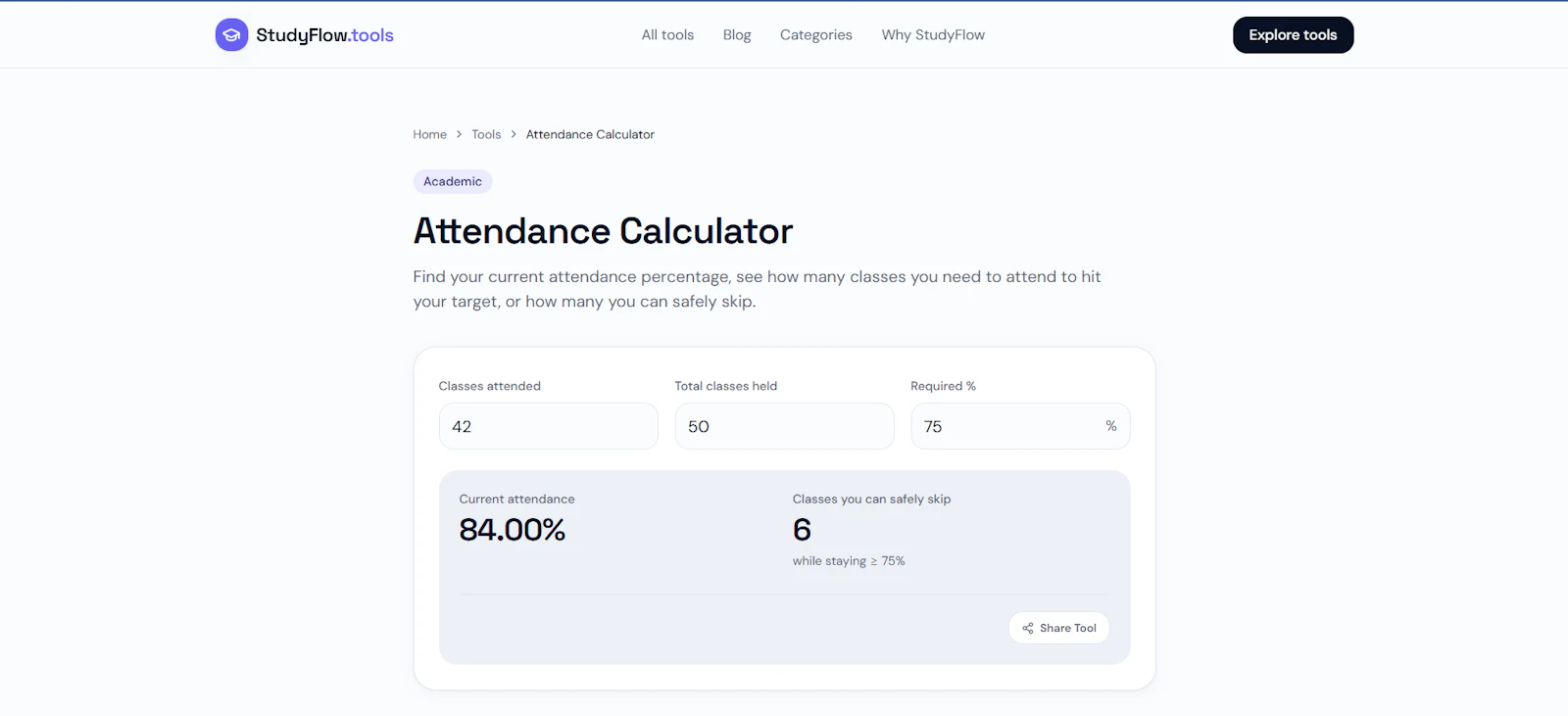 StudyFlow.tools screenshot 2