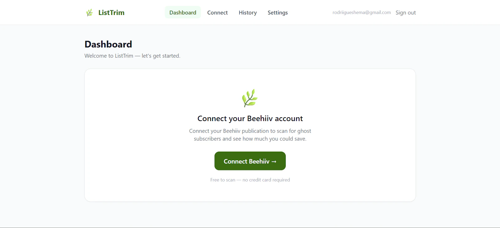 ListTrim screenshot 2