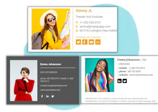 MySign email signature gallery image