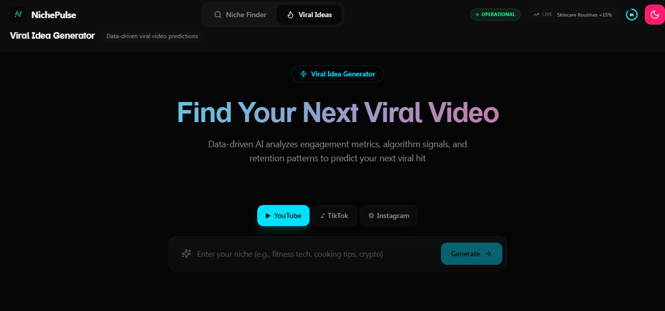 NichePulse AI gallery image