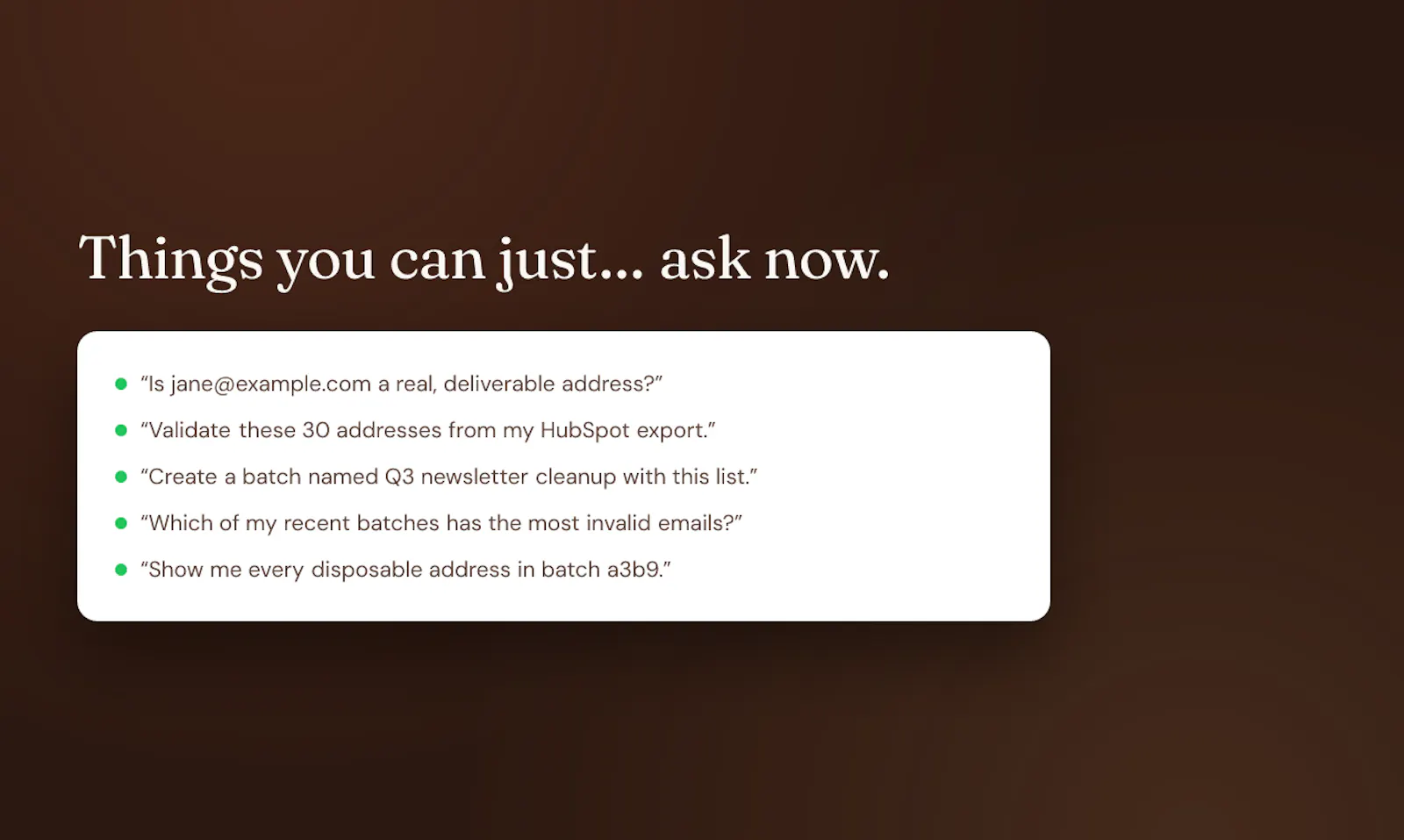 Truelist MCP screenshot 3