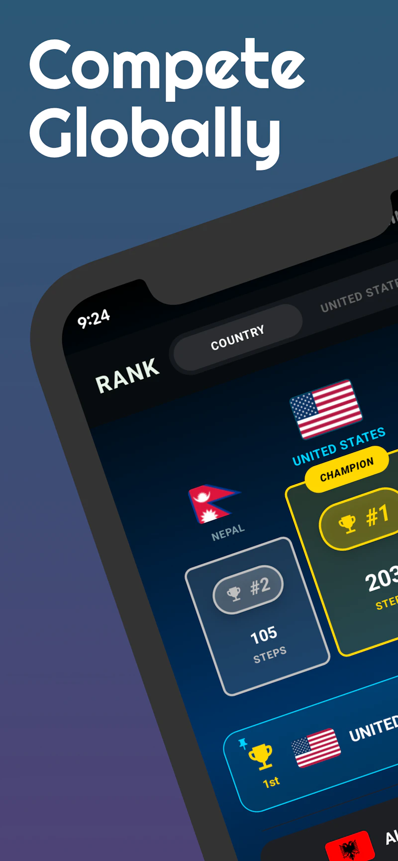 StepRank - Global Pedometer screenshot 5