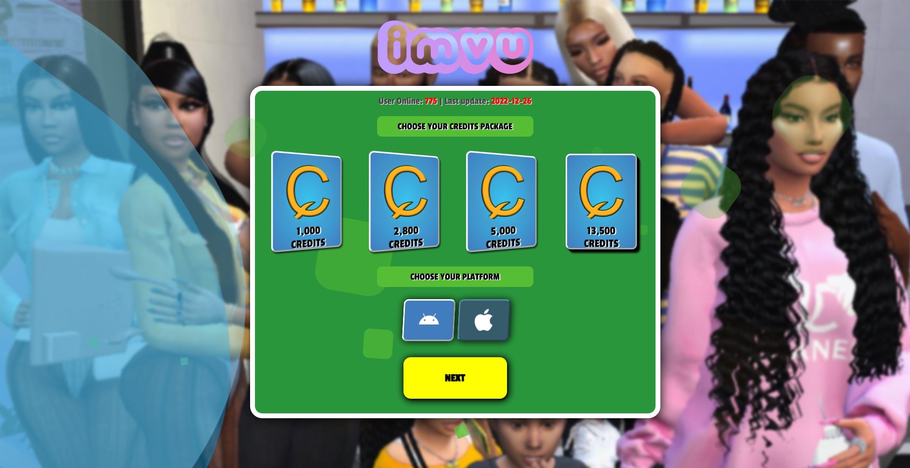 Crediti IMVU gratuito Hack 2023 media 2