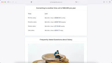 Hourly Wage Calculator gallery image