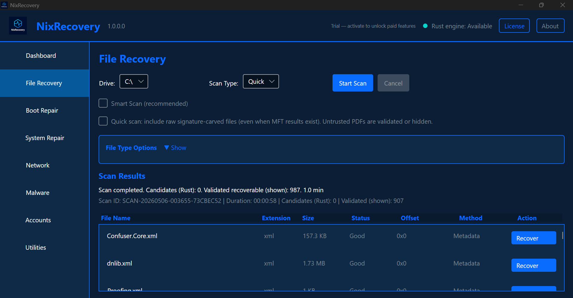 NixRecovery gallery image