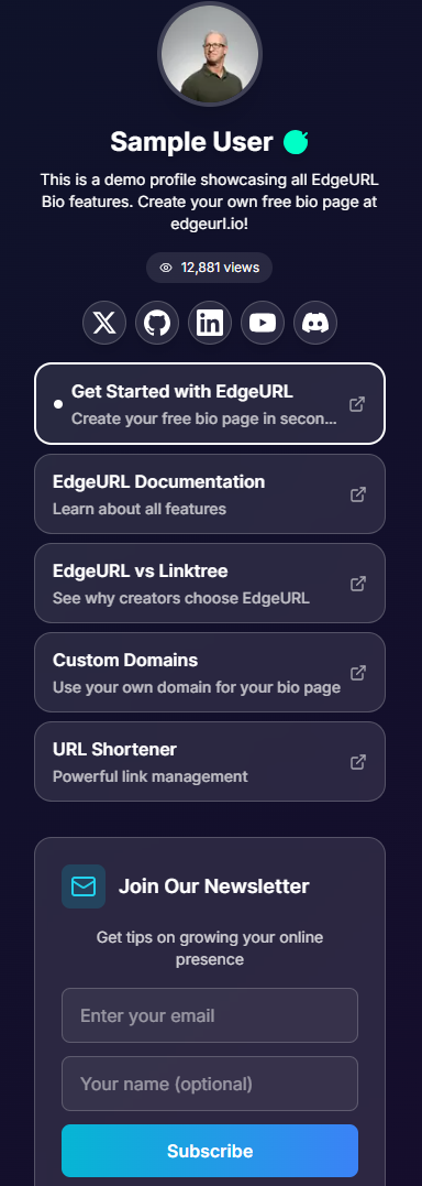 EdgeURL gallery image