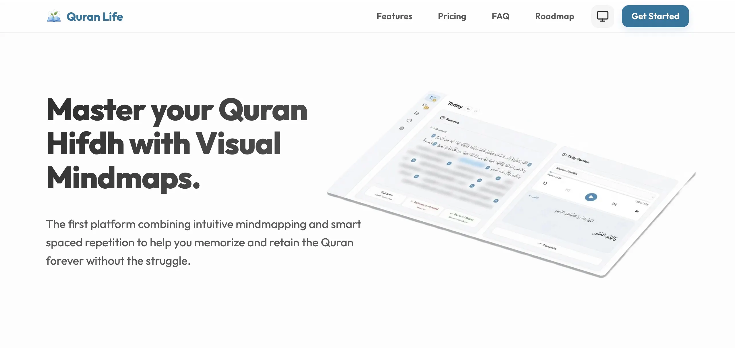 Quran Life 제품 배너