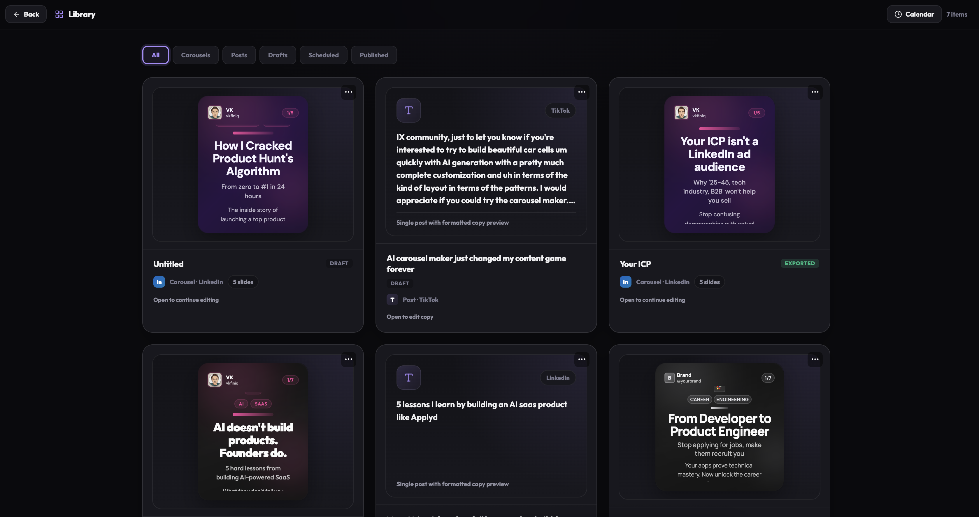 Carousel Maker by Social Studio gallery image