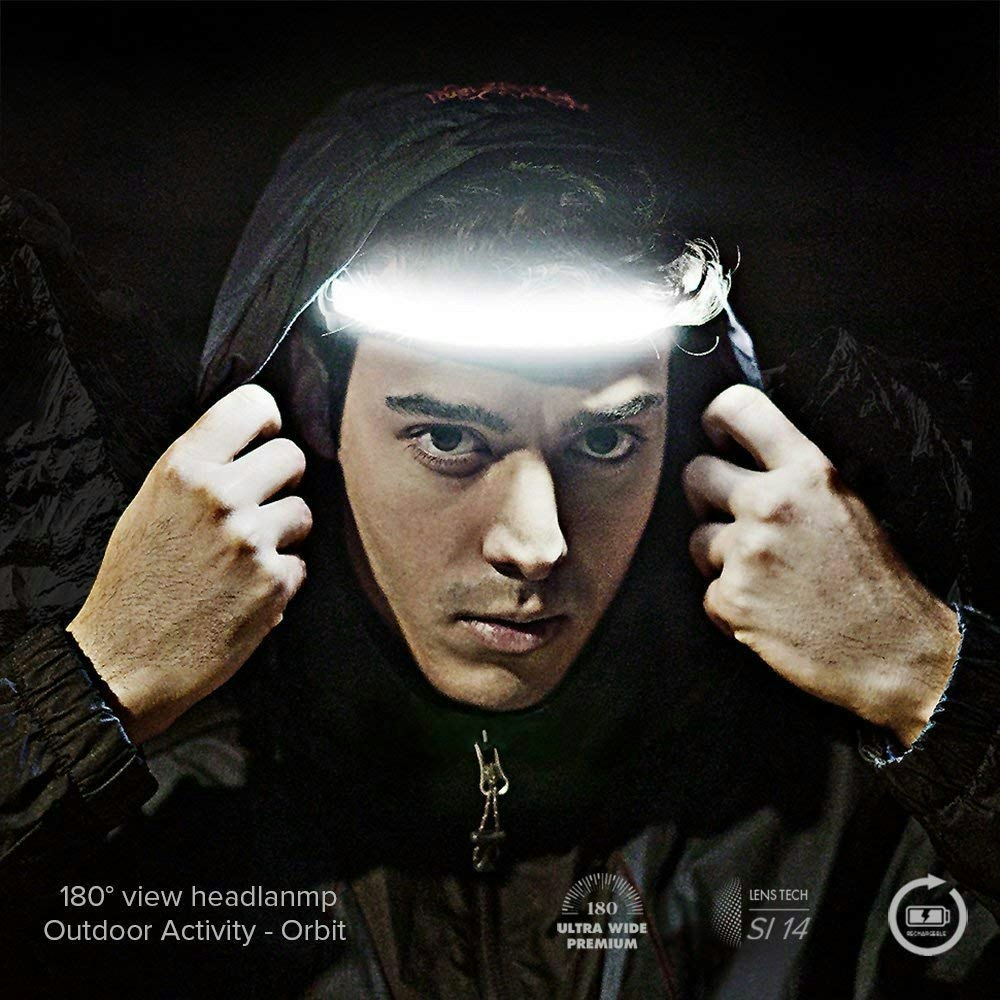 180° Hurkins Orbit headlamp
