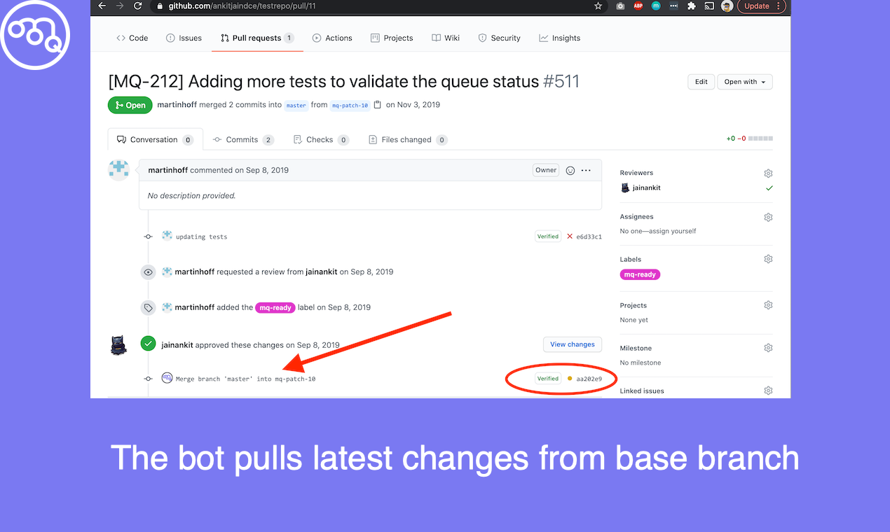 MergeQueue gallery image