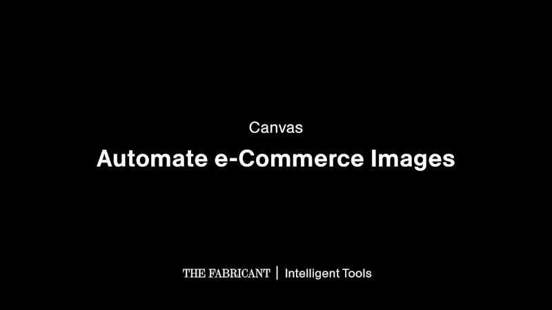 The Fabricant Intelligent Tools screenshot 1 (video preview)