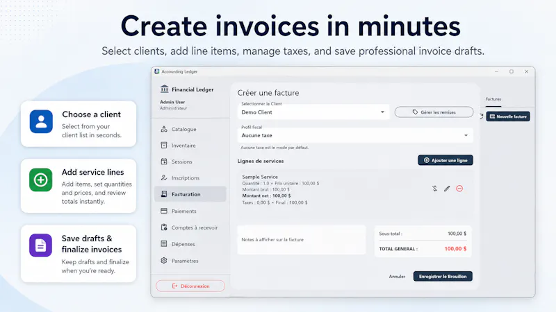 Accounting Ledger  screenshot 2