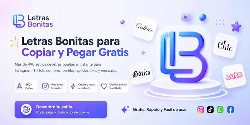 Letras Bonitas screenshot 1
