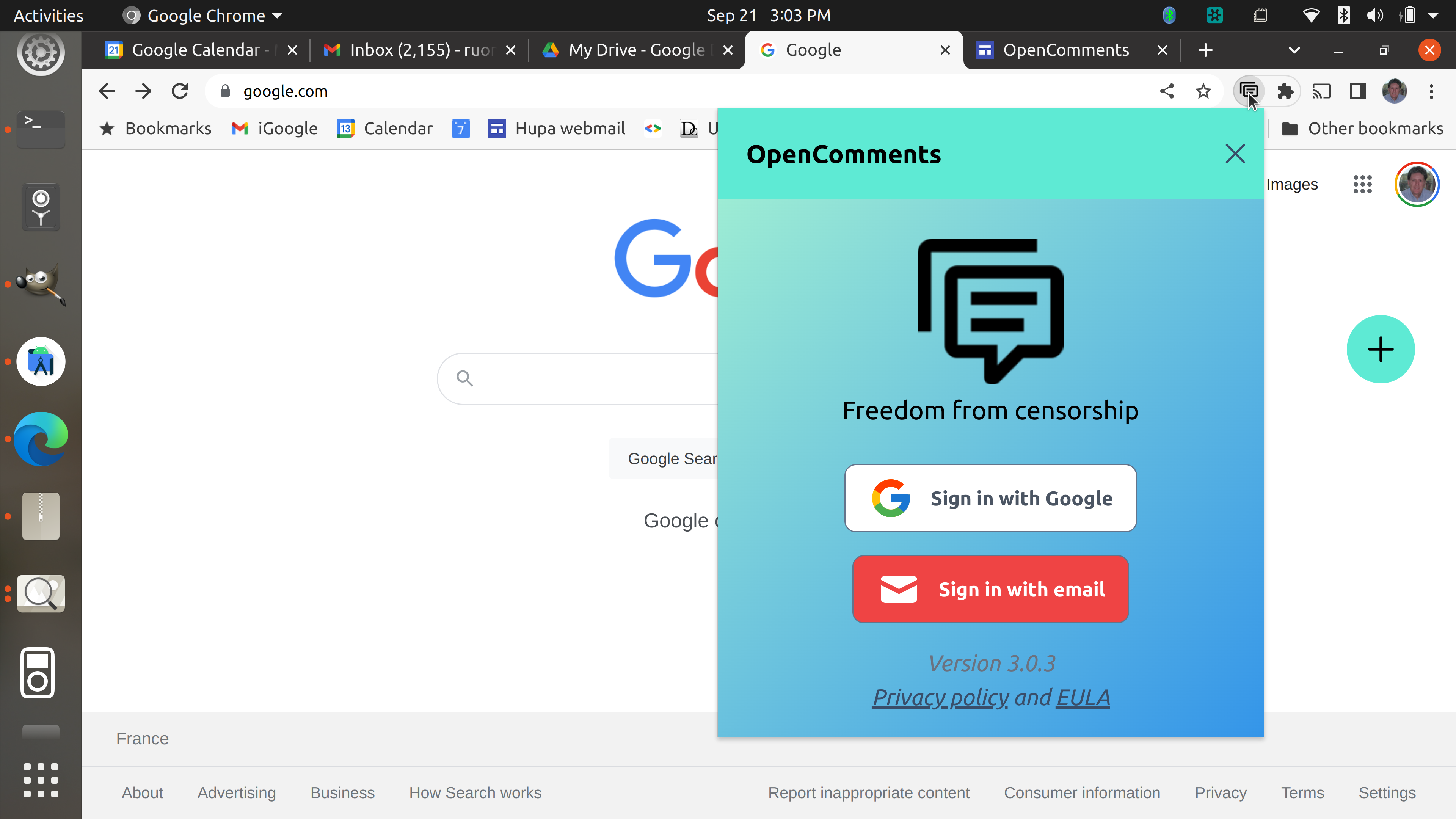 OpenComments - 검열이없는 모든 웹 사이트에 의견을 게시하십시오. 미디어 1