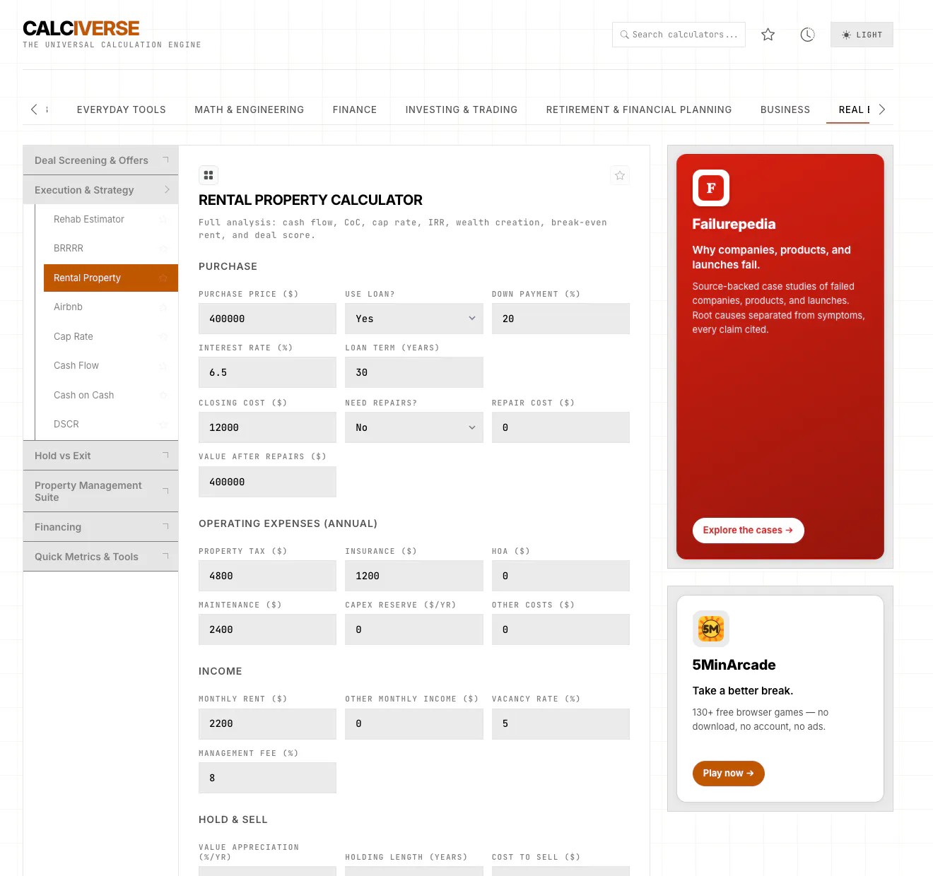 Calciverse: 700+ Calculators in One App gallery image