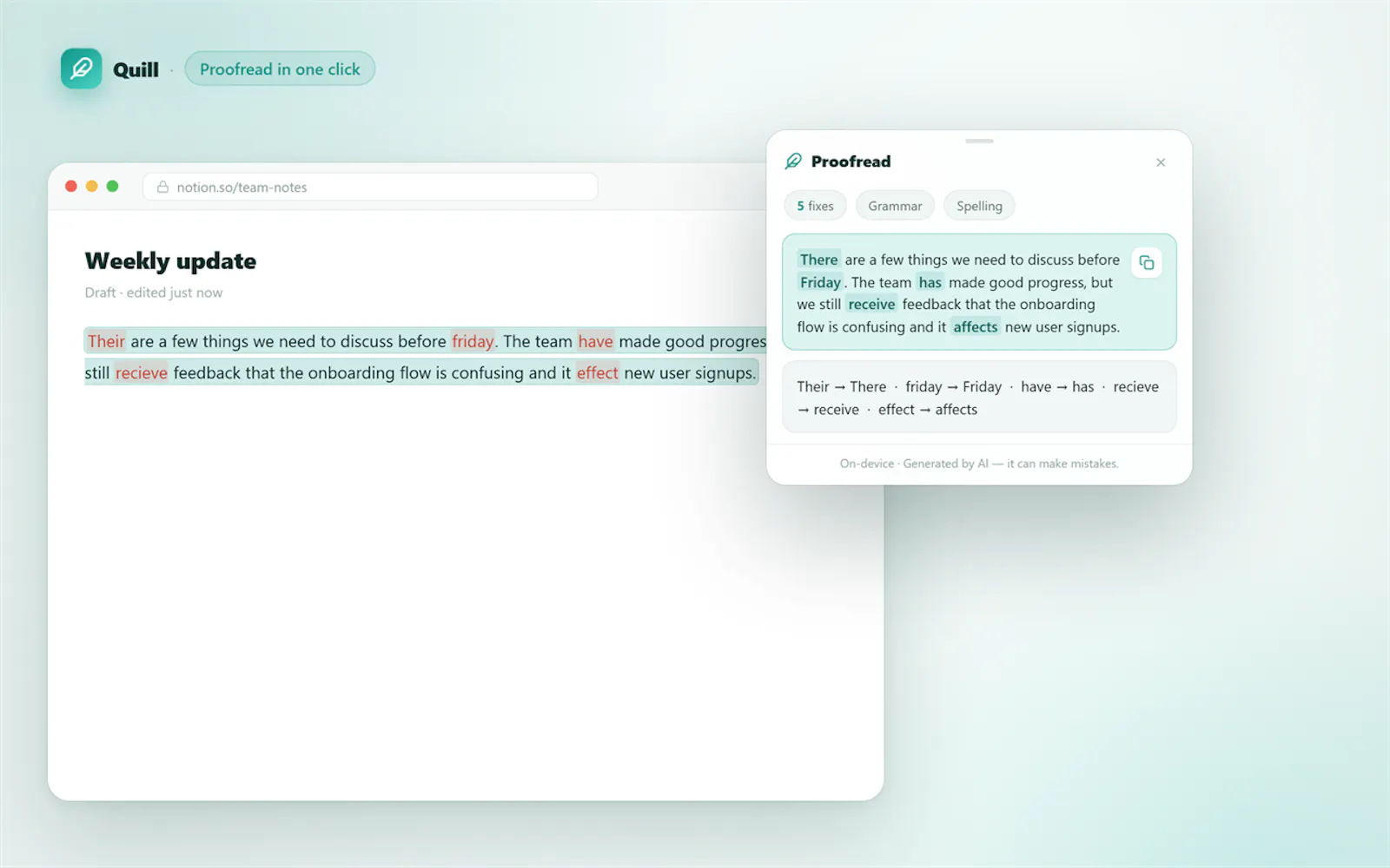 Quill screenshot 6