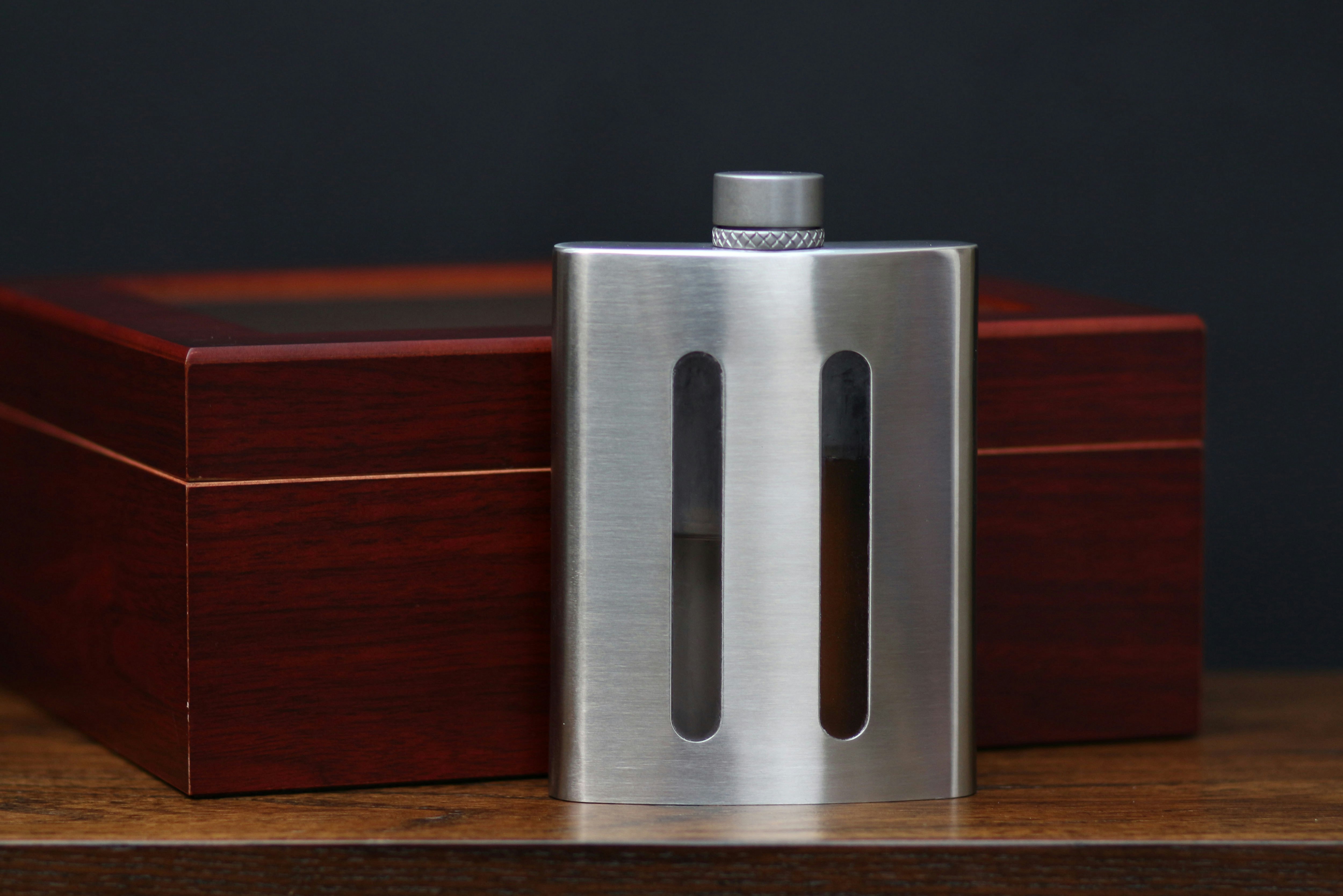 Dividere Dual Chambered Hip Flask gallery image