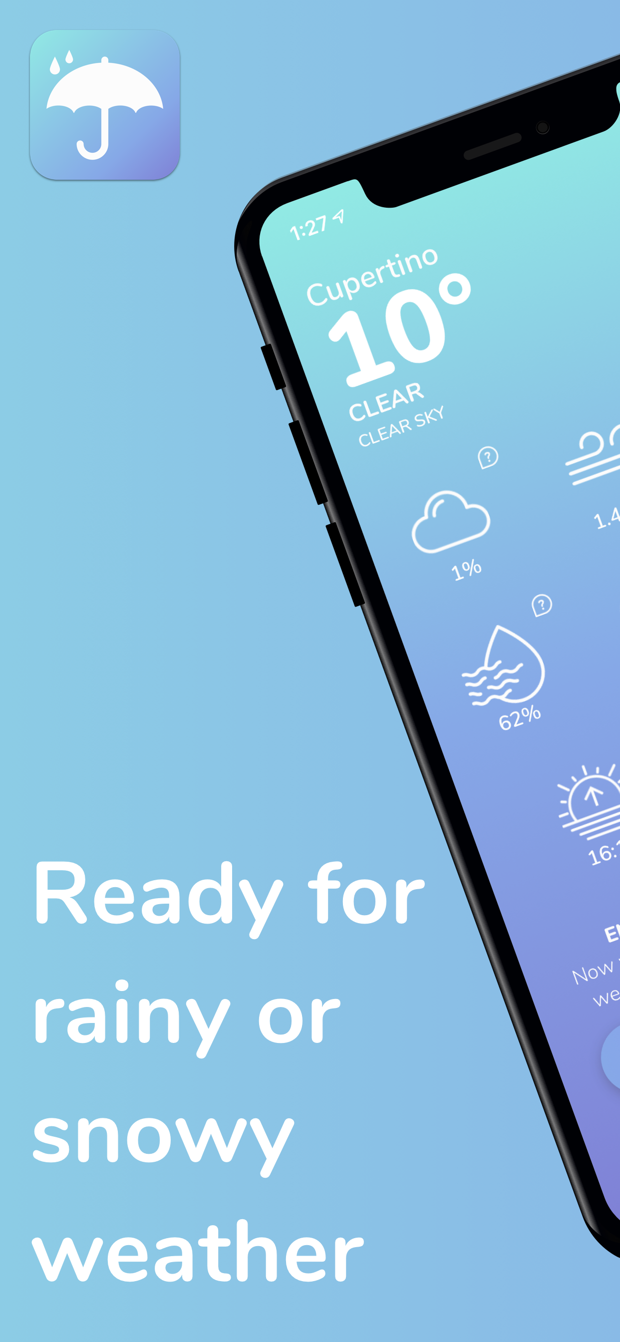 Weather + gallery image