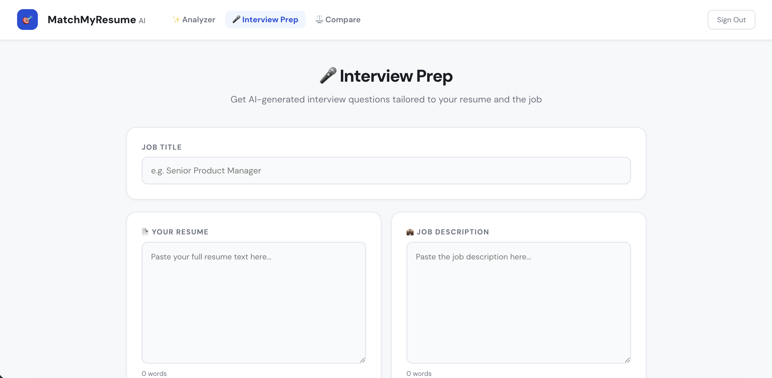 MatchMyResume AI gallery image