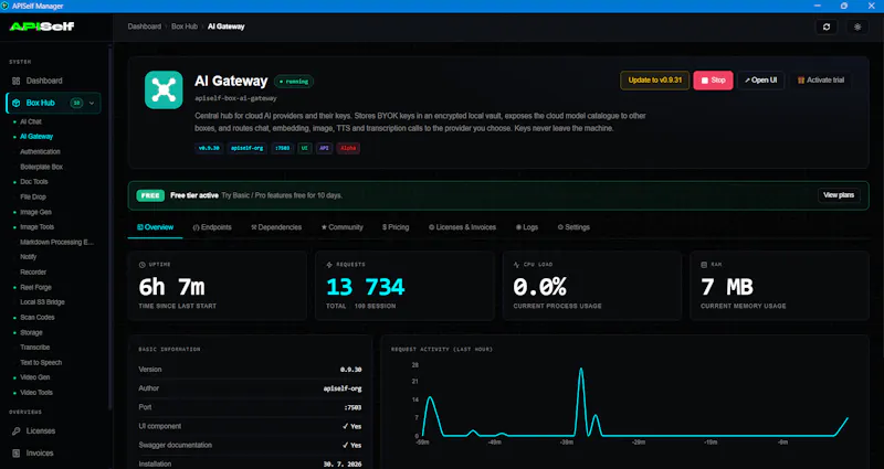 APISelf screenshot 4