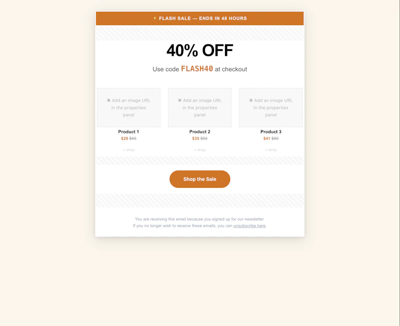 Maillune — Embeddable Email Builder SDK screenshot 3