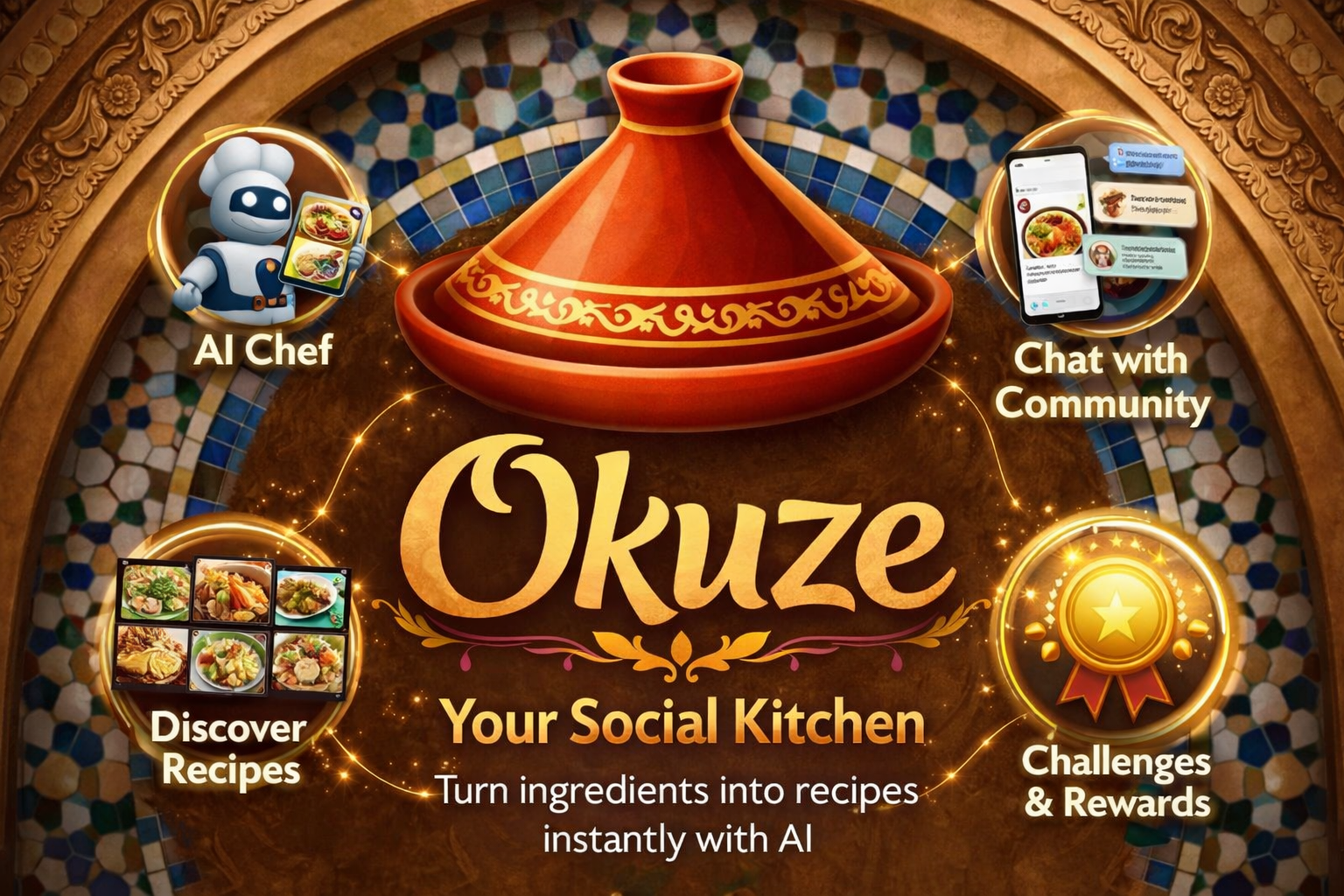 Okuze – AI Cooking & Recipe Generator gallery image