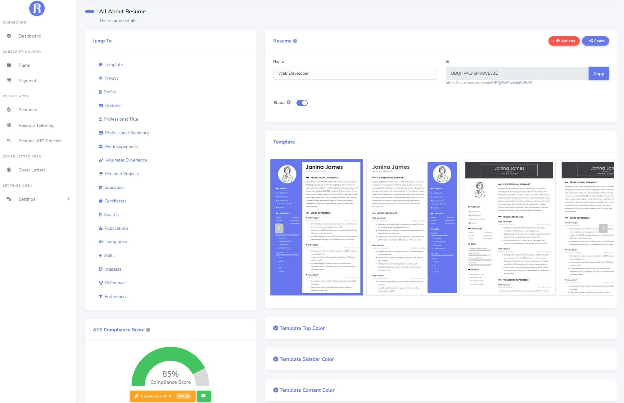 Resumaine - Screenshot 5 preview