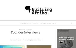 Building Afrika media 2